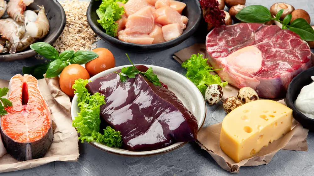 Продукты с высоким содержанием В12 Продукты с высоким содержанием В12