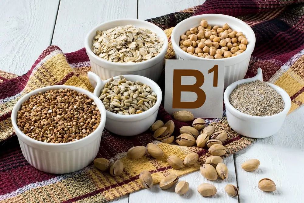 Продукты с содержанием витамина В1 Продукты с содержанием витамина В1