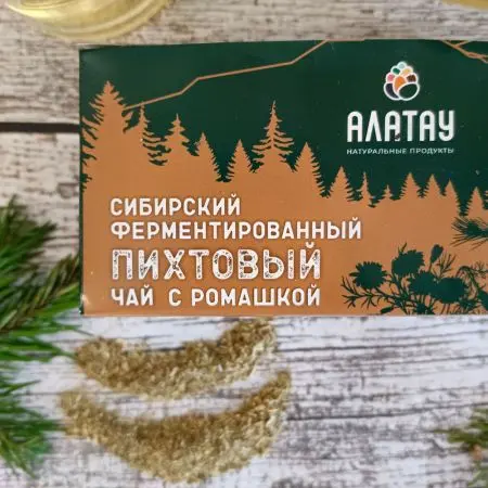 Чай пихтовый с ромашкой