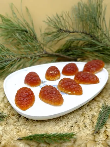 Мармелад "Мне Без Сахара" натуральный сосновый с кунжутом, 110 гр
